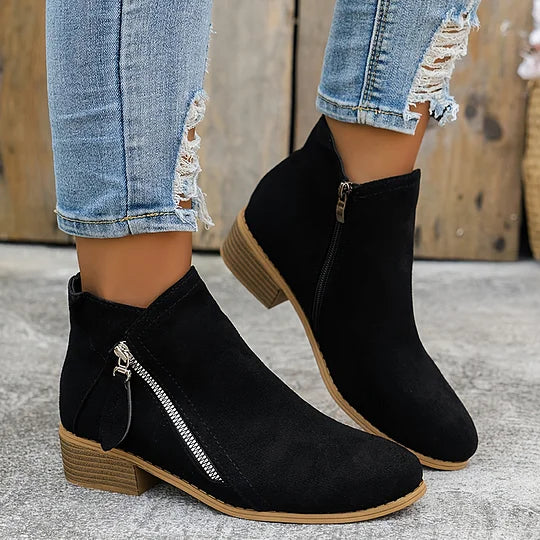 Inessa – Bottines orthopédiques en cuir