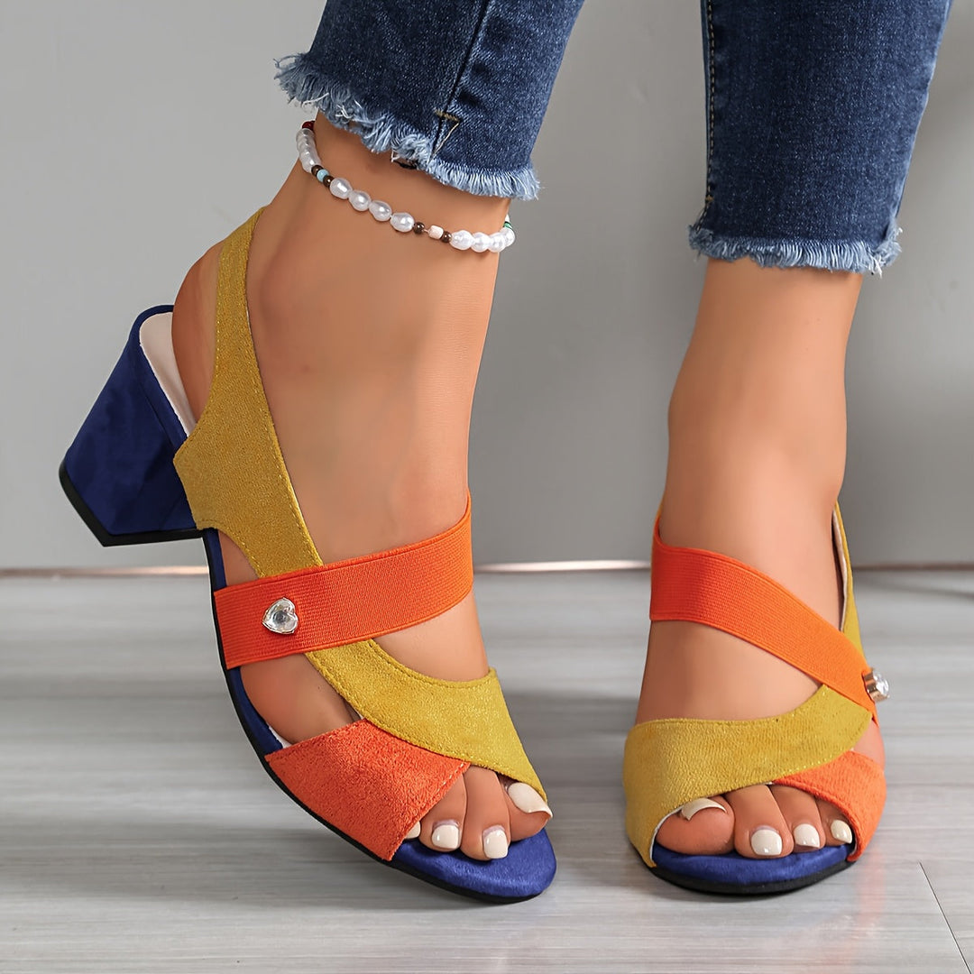 Élyndra | Sandales Talons Confort Chic
