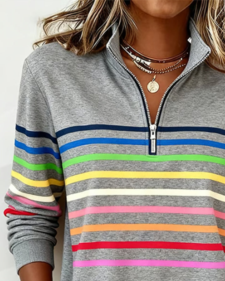 Kaelitha – Pull ample au style coloré