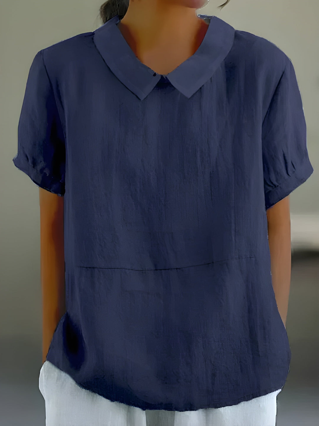 Cecilia - La blouse ample à col chic