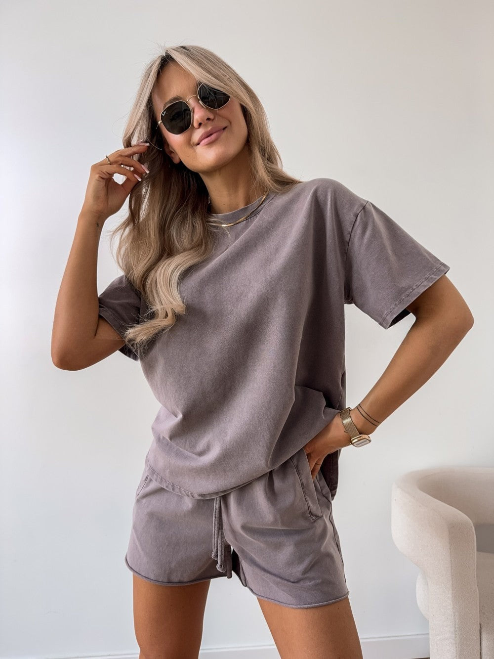 Cirelia – Ensemble en coton avec short