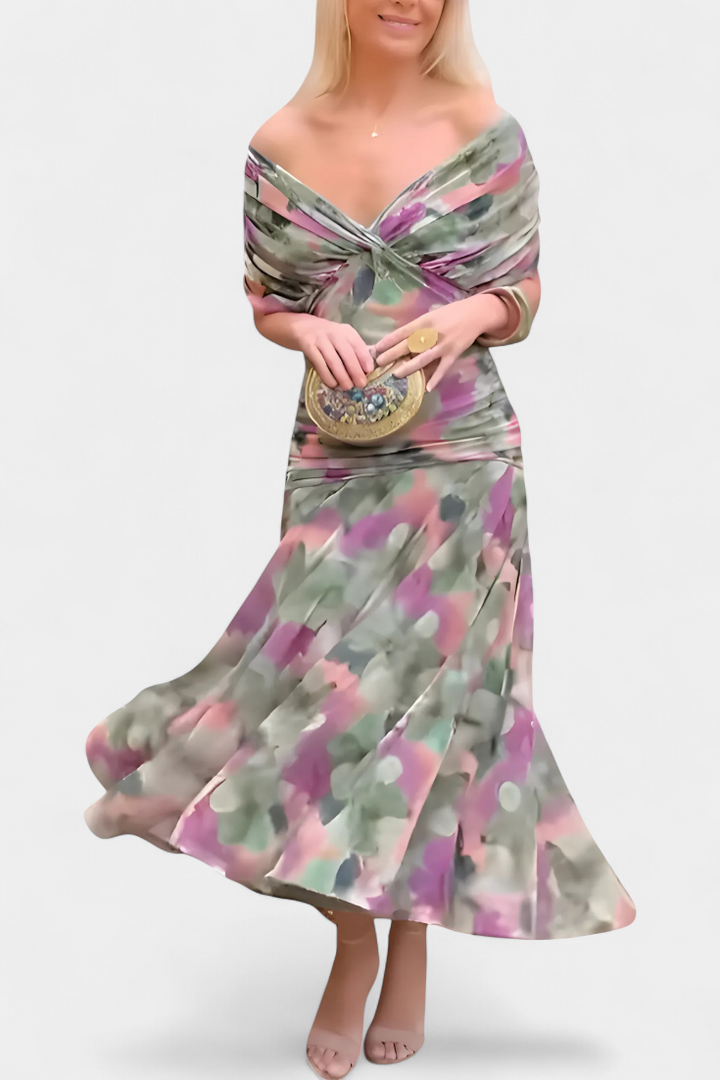 Alizée™ - Robe fleurie à la grâce éthérée