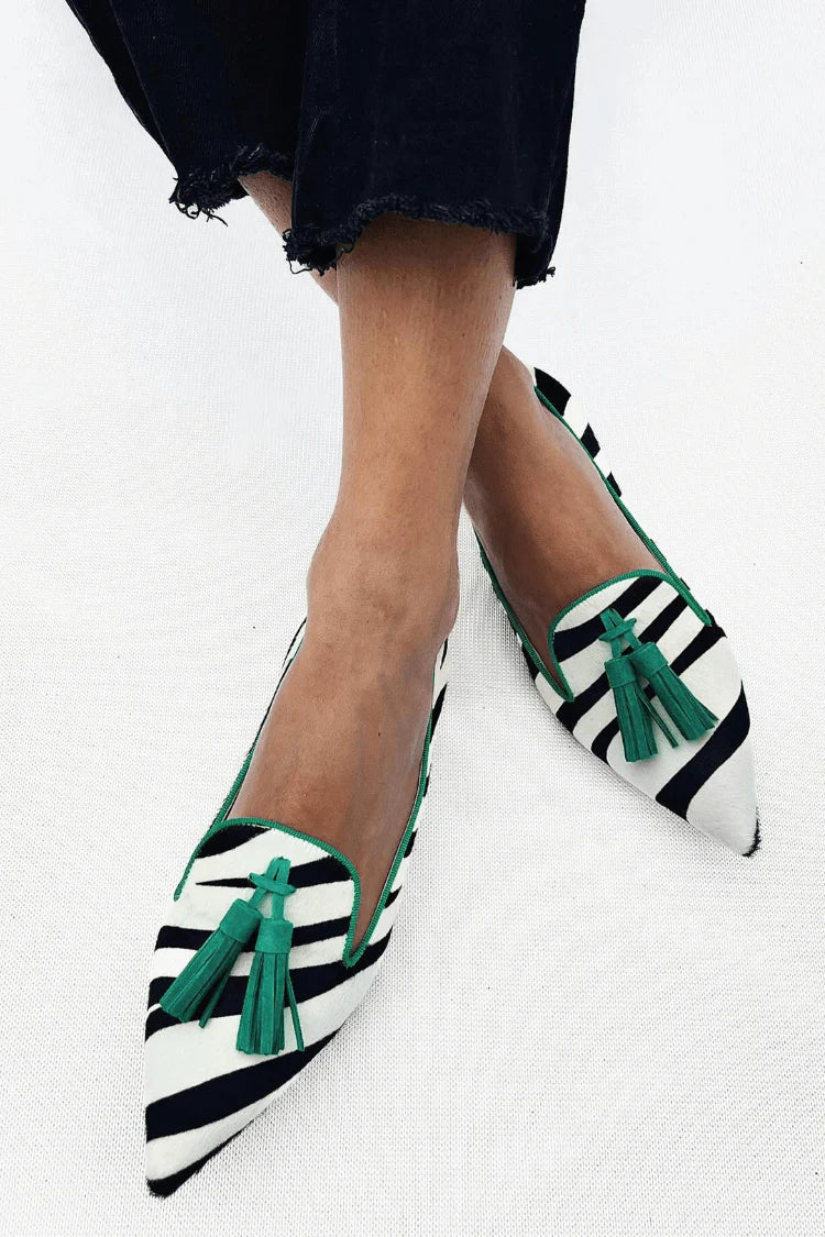 Zoé | Mocassins Rayures