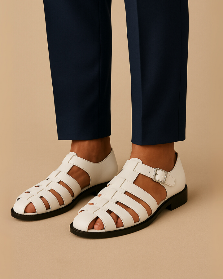Tavion – Sandales à brides tressées