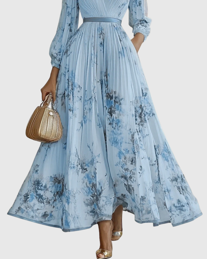 Siena™ - Robe longue élégante avec vague