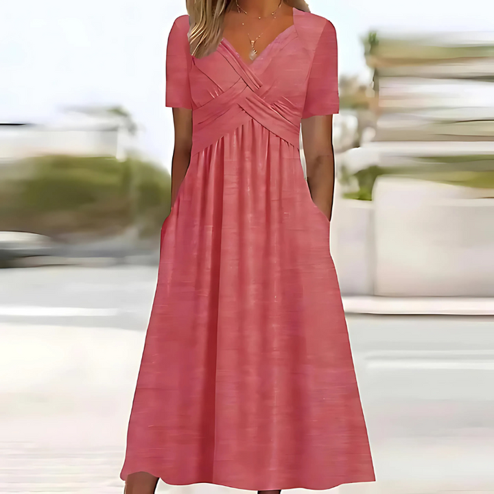 Léia | Robe élégante avec couverture du ventre