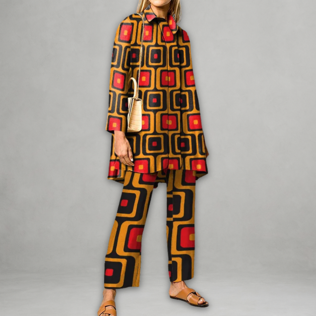Lilka – Ensemble deux pièces au style vintage