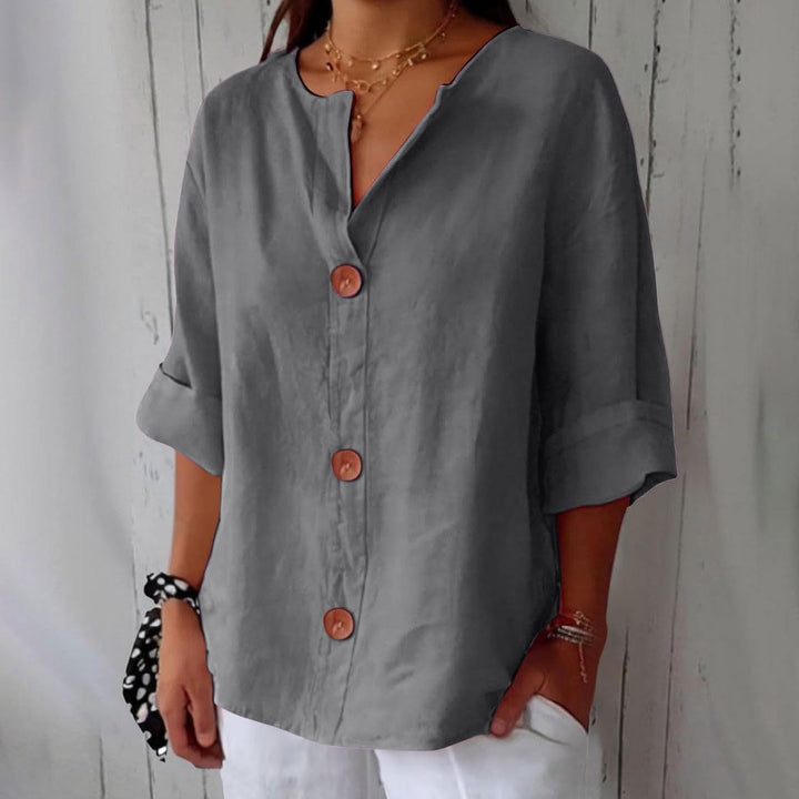 Narelia – Blouse en lin à bretelles