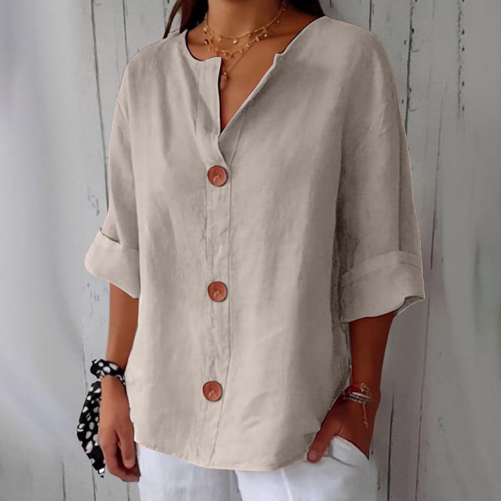 Narelia – Blouse en lin à bretelles