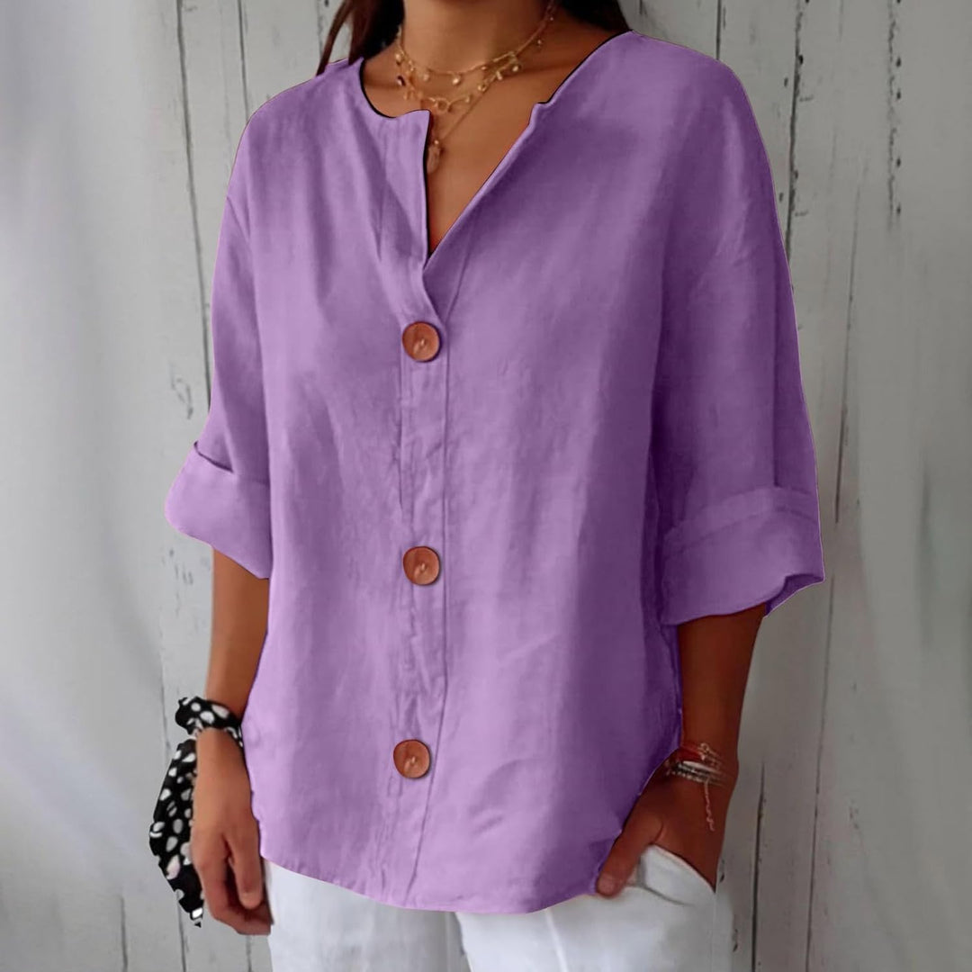 Narelia – Blouse en lin à bretelles