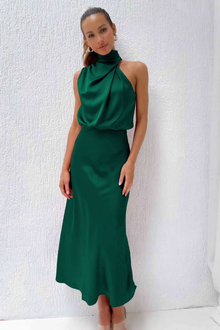 Robe drapée Sahara Quentin