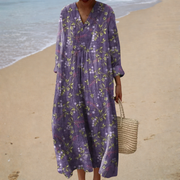 Solène | Robe Longue Fleurie
