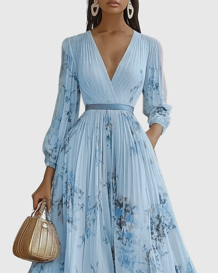 Siena™ - Robe longue élégante avec vague