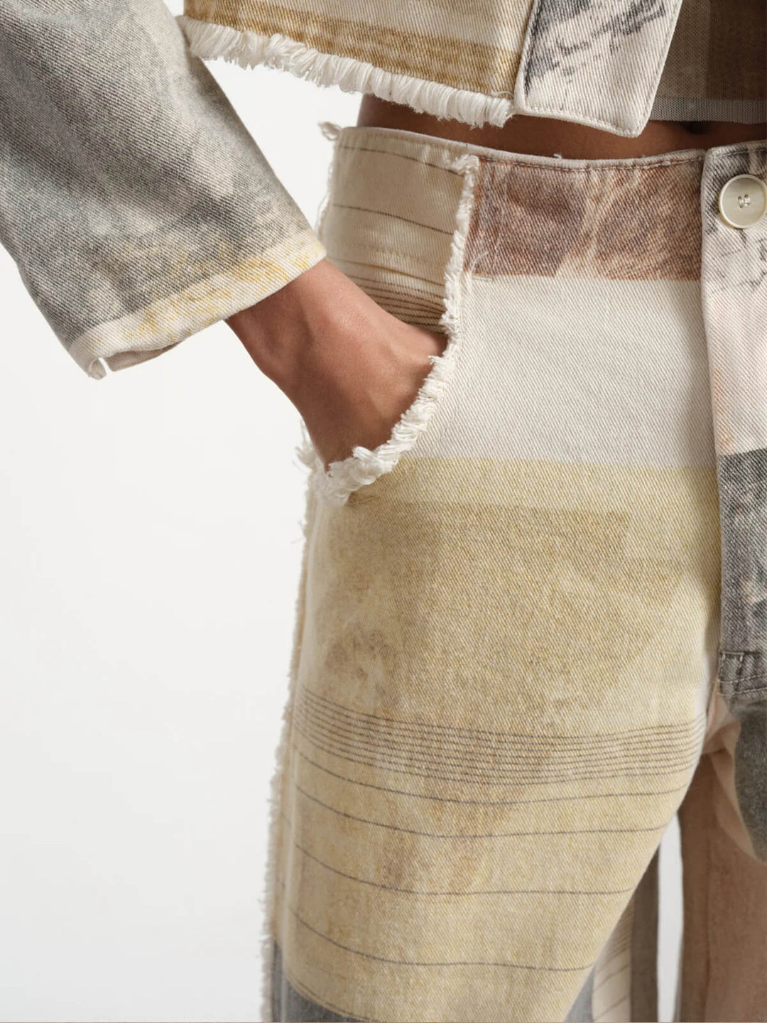 Eustachia – Jean large taille haute