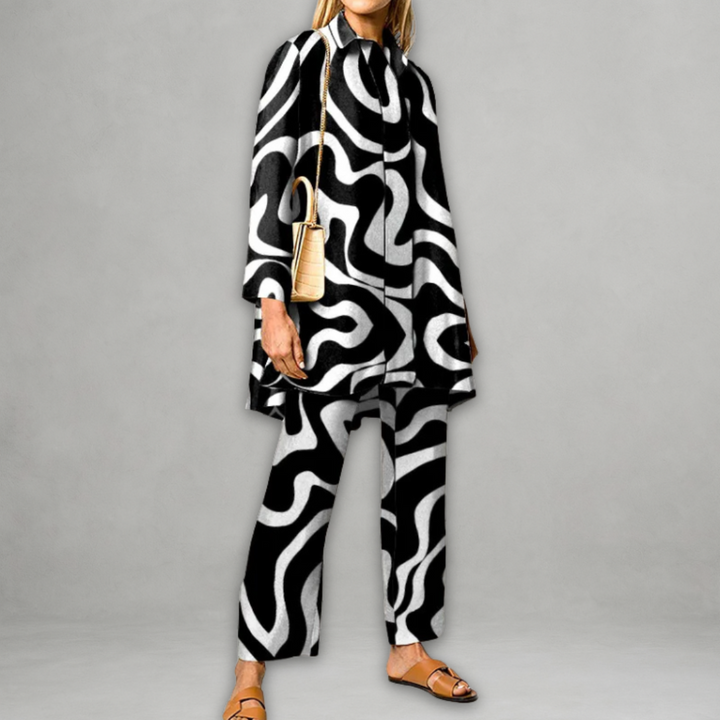 Lilka – Ensemble deux pièces au style vintage
