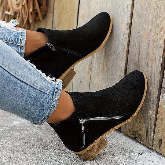 Inessa – Bottines orthopédiques en cuir
