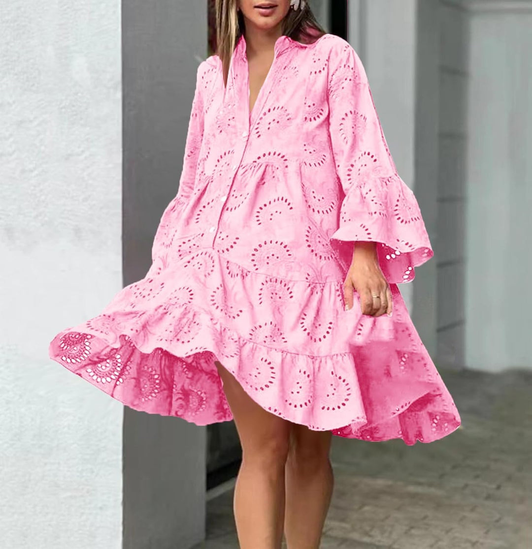 Capucine | Robe Bohème Ajourée