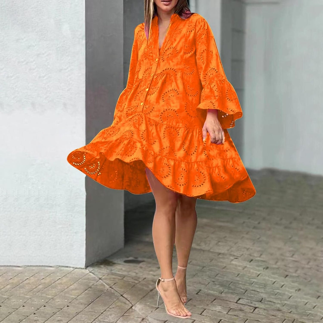 Capucine | Robe Bohème Ajourée