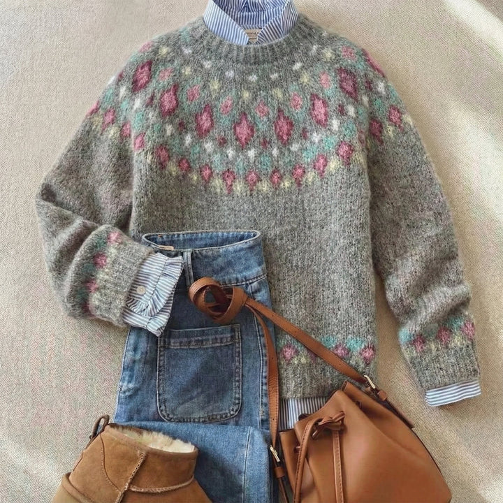 Ysérine – Tricot nordique Sweter Heritage