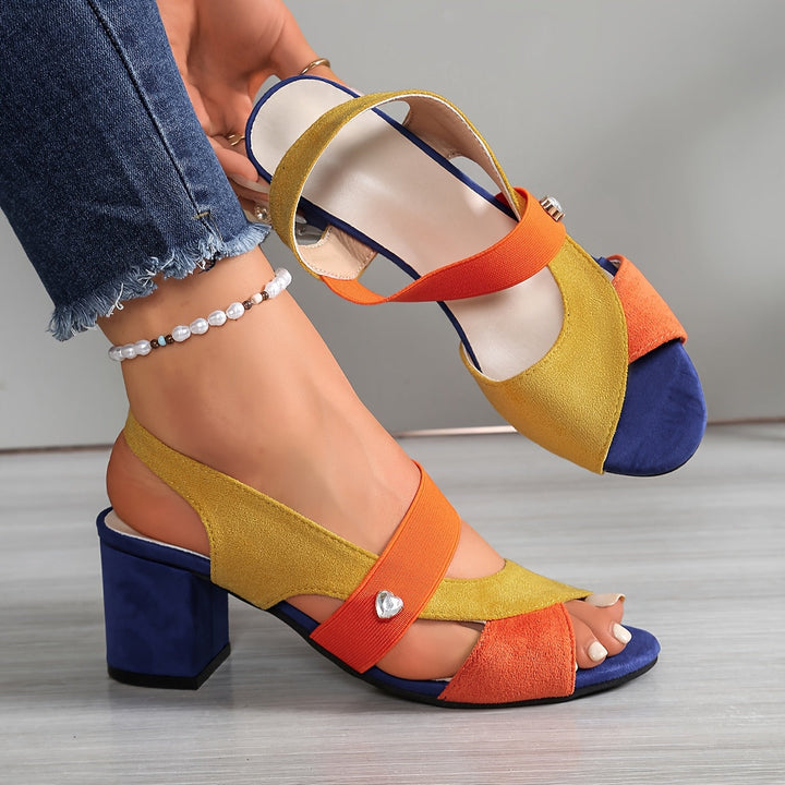 Élyndra | Sandales Talons Confort Chic