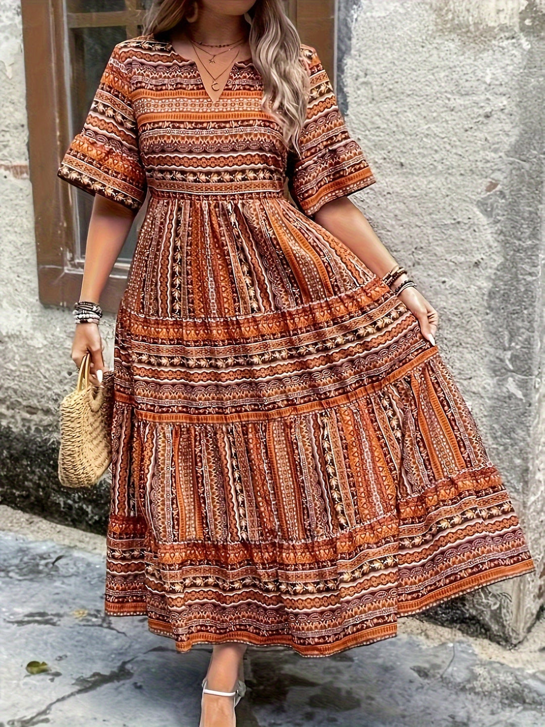 Gaëlle | Robe Maxi Bohème