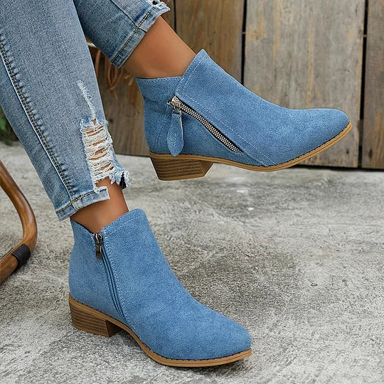 Inessa – Bottines orthopédiques en cuir