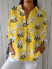 Franka | Blouse Fleur d'Abeille