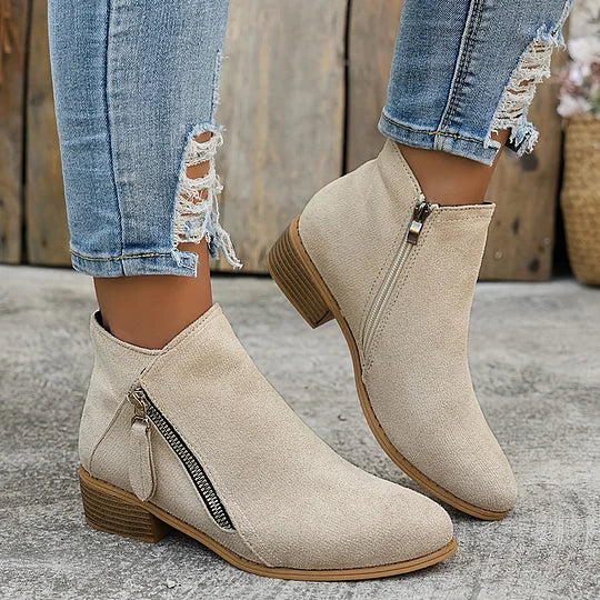 Inessa – Bottines orthopédiques en cuir