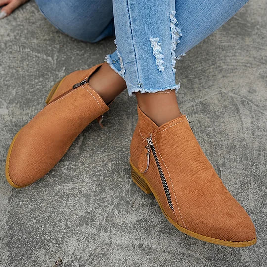 Inessa – Bottines orthopédiques en cuir