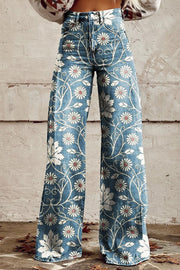 Éléonore | Pantalon Fleuri