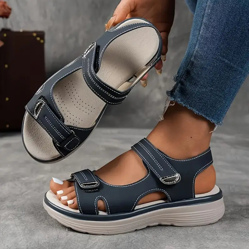 Marzora – Sandales compensées orthopédiques confortables