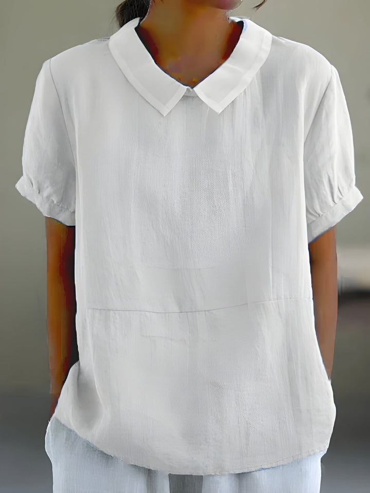 Cecilia - La blouse ample à col chic