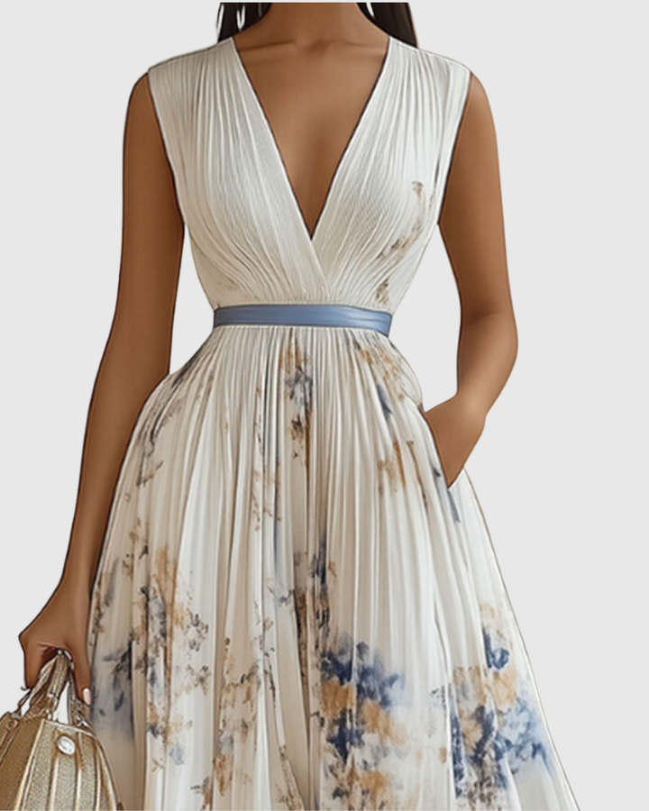 Siena™ - Robe longue élégante avec vague