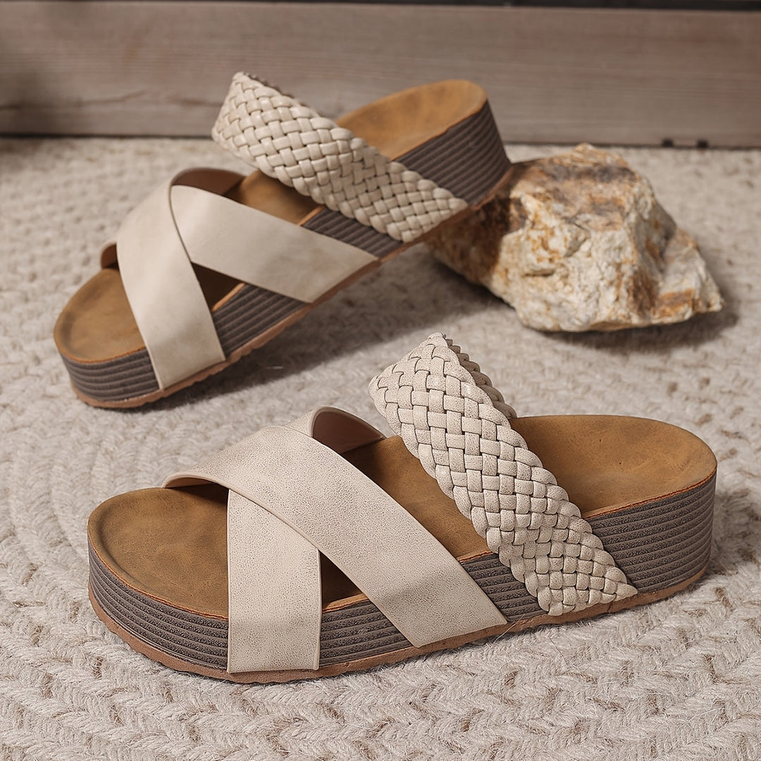 Godzisława – Sandales orthopédiques en cuir
