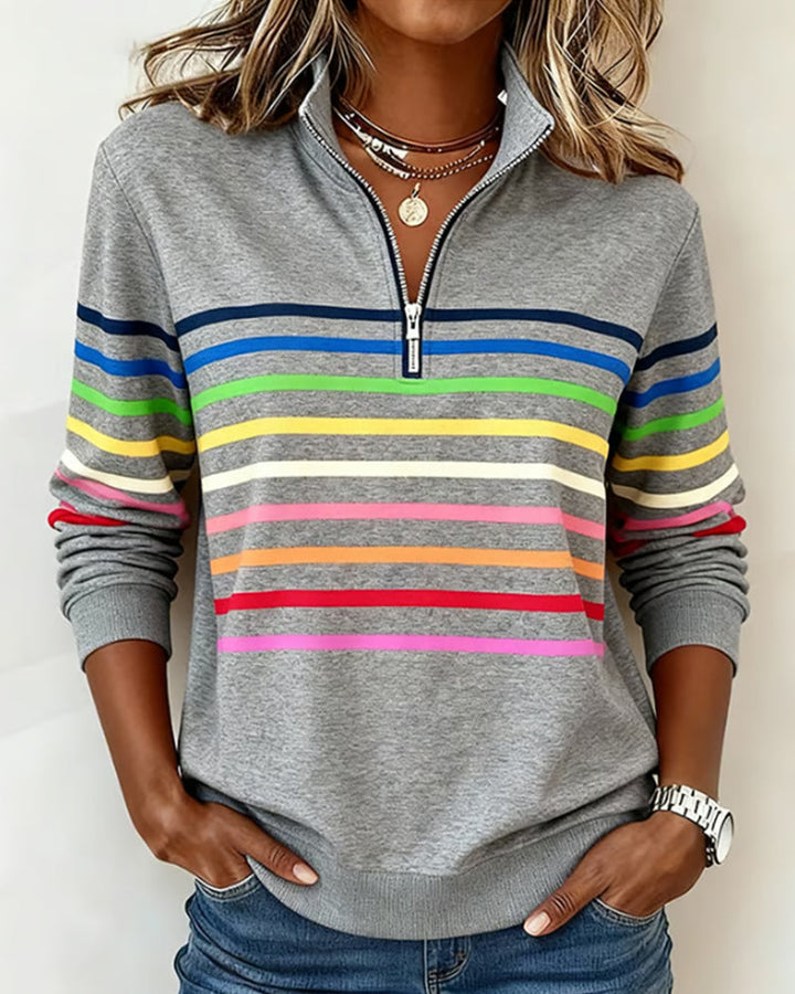 Kaelitha – Pull ample au style coloré