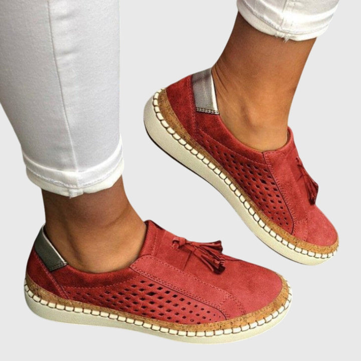 Tessia | Baskets Mocassin Perforées
