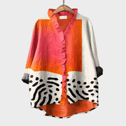 Garance | Blouse Graphique Moderne