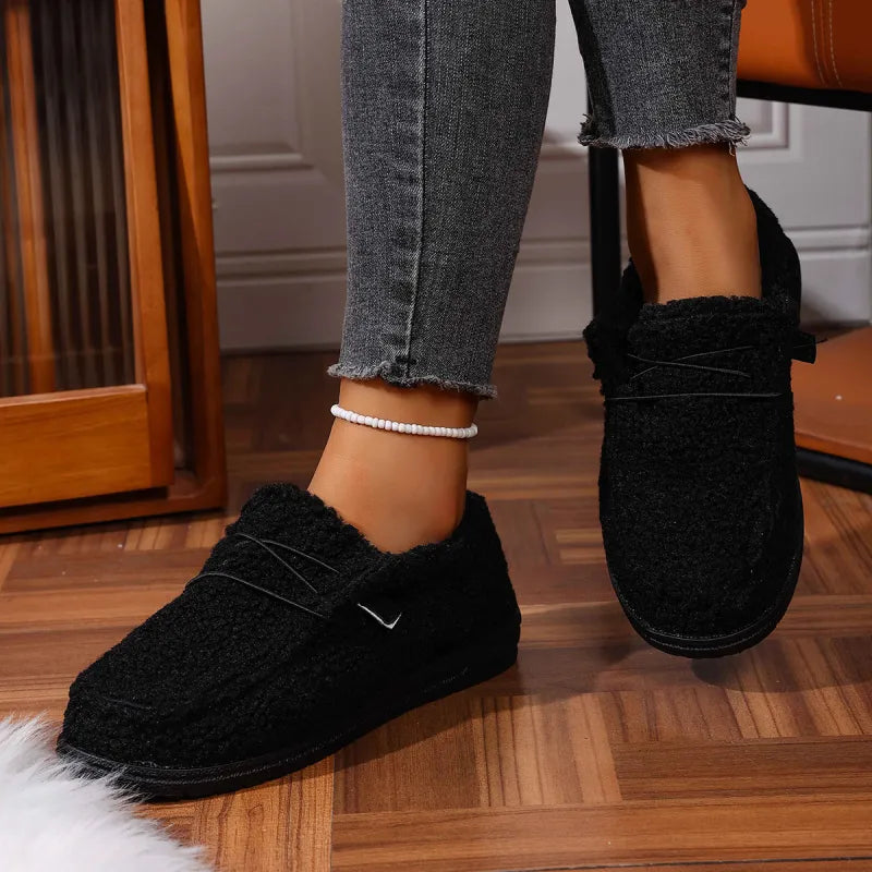 Rozalia – Chaussons Chauds Teddy