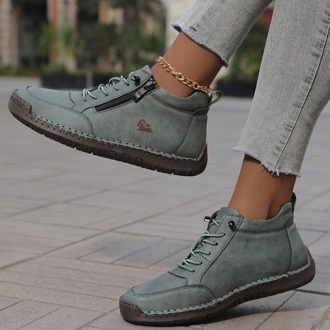 Maura | Baskets Zip Confort Nature