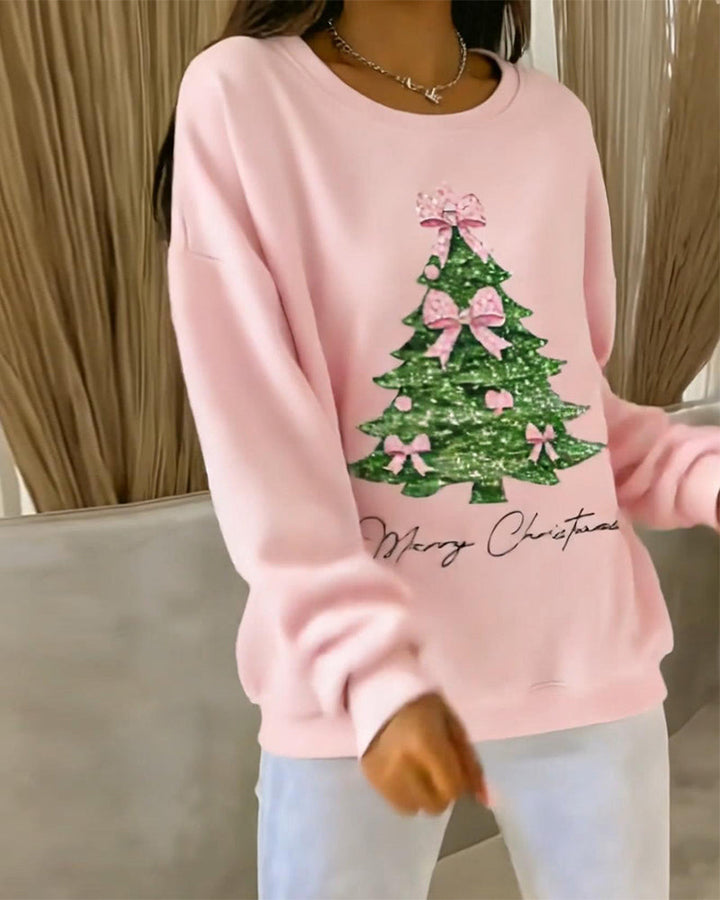 Jacenta - Sweat-shirt de Noël avec imprimé