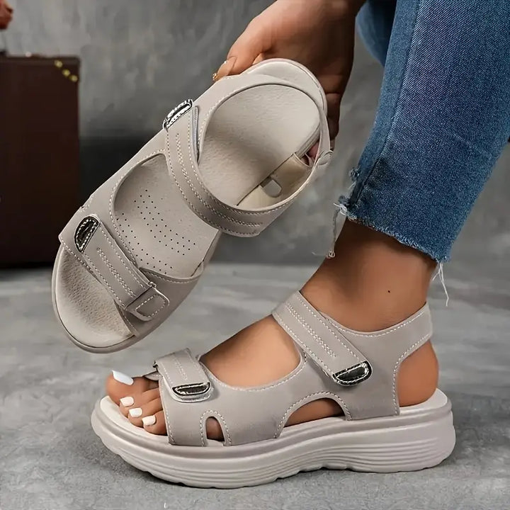 Marzora – Sandales compensées orthopédiques confortables