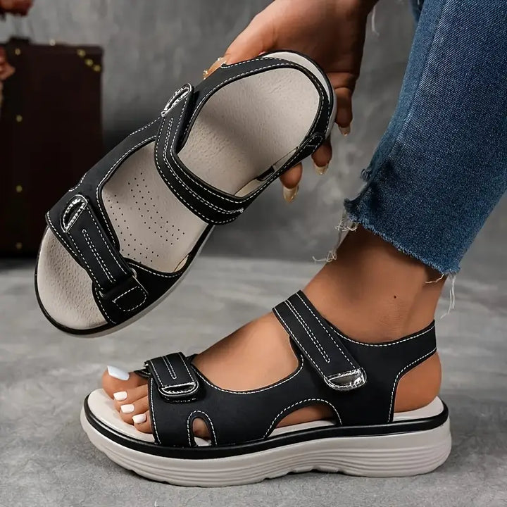 Marzora – Sandales compensées orthopédiques confortables