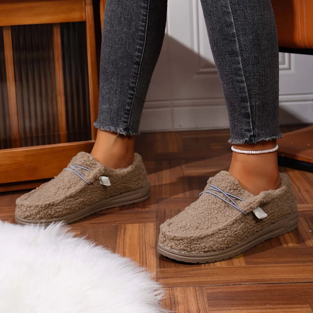 Rozalia – Chaussons Chauds Teddy