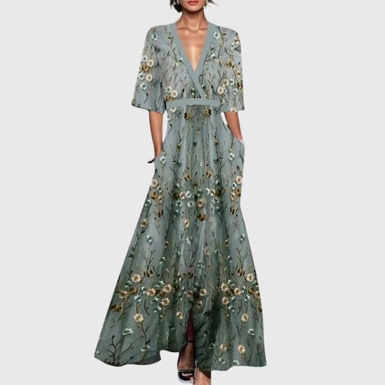 Maya™ | Robe florale classique