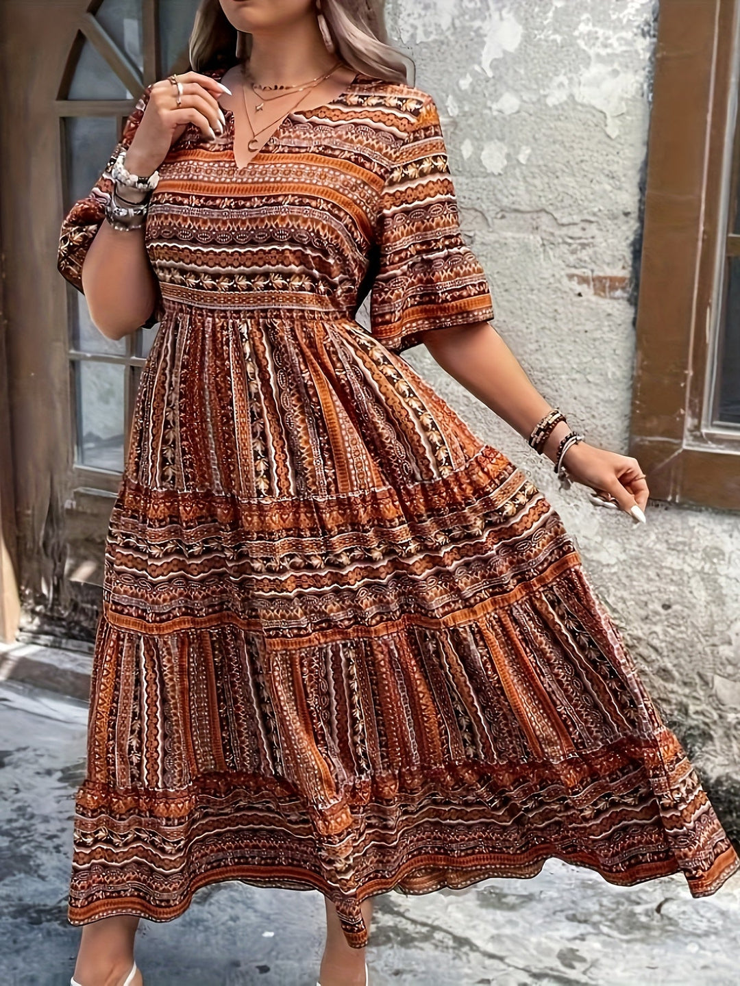 Gaëlle | Robe Maxi Bohème