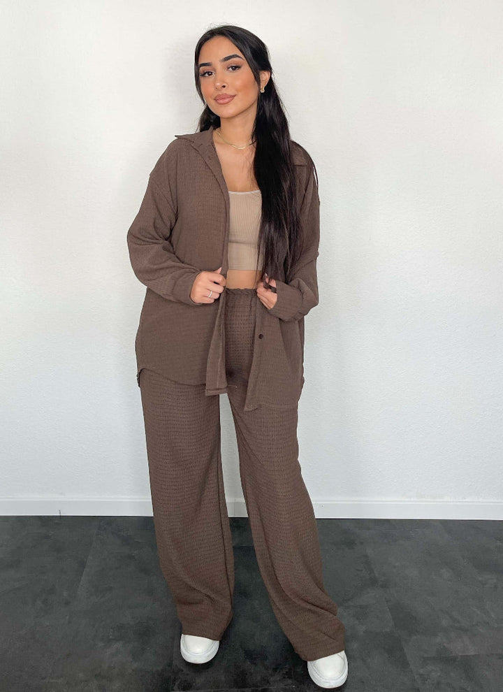 Yona - Ensemble chemise et pantalon