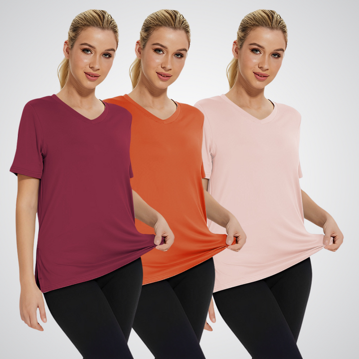 Jaromila – T-shirt ample, lot de 3