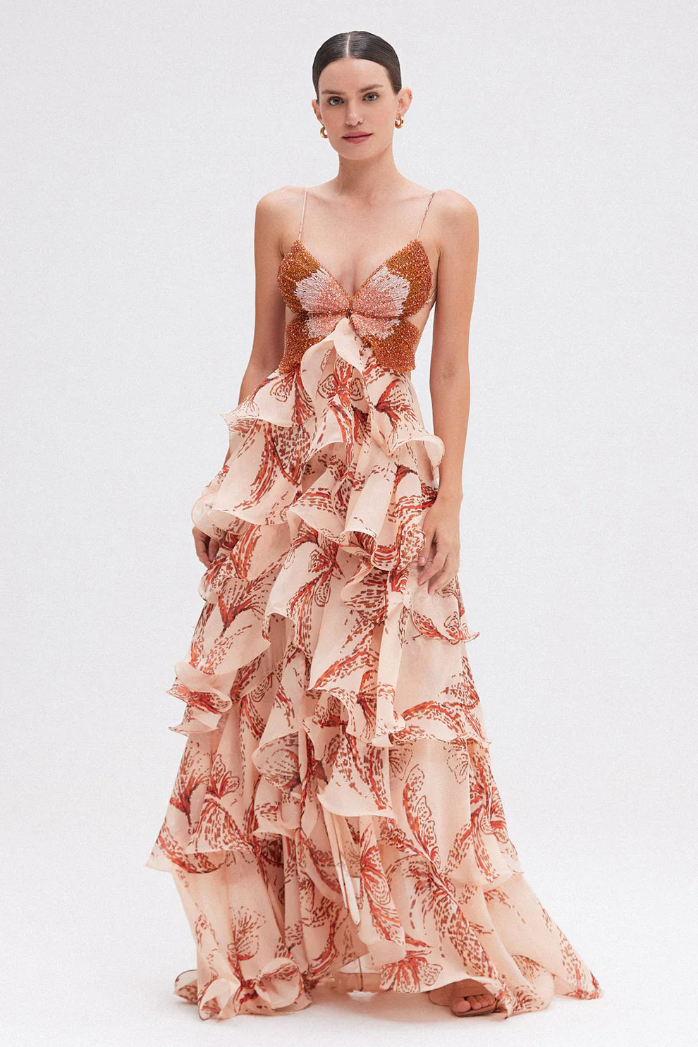 Nahia | Robe à volants