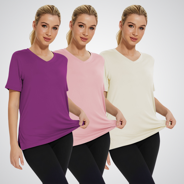 Jaromila – T-shirt ample, lot de 3