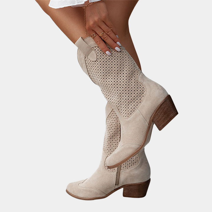 Klaudia – Chaussures orthopédiques style cowboy